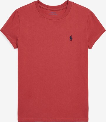 T-Shirt Polo Ralph Lauren en rouge : devant