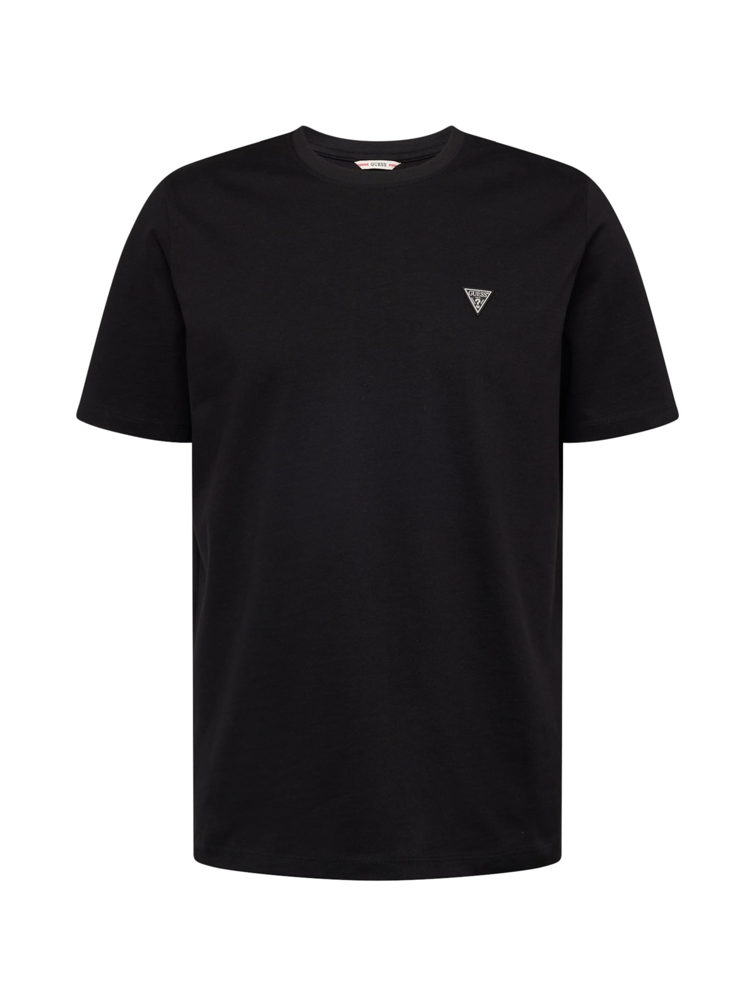 GUESS Majica | črna barva: sprednja stran