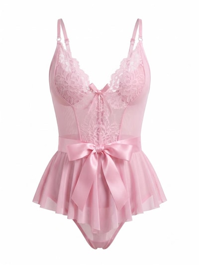 Orchibelle Body 'Felicia'‌‌‌‌ in S in pink, Produktansicht