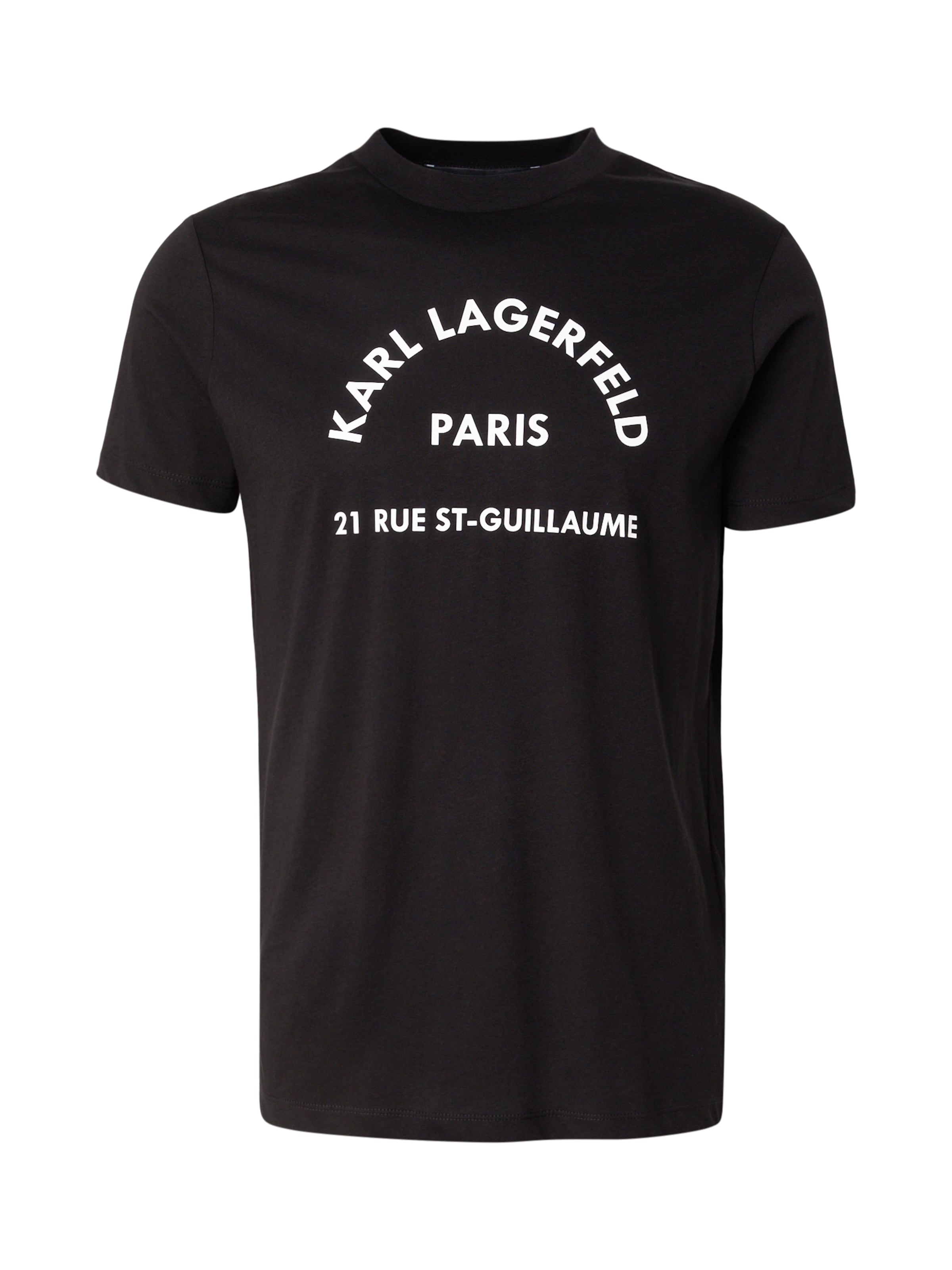 Karl Lagerfeld Koszulka w rozmiarze XS w kolorze czarny / białym, Podgląd produktu