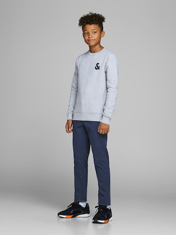 Jack & Jones Junior تقليدي سراويل 'Marco Bowie' بلون أزرق