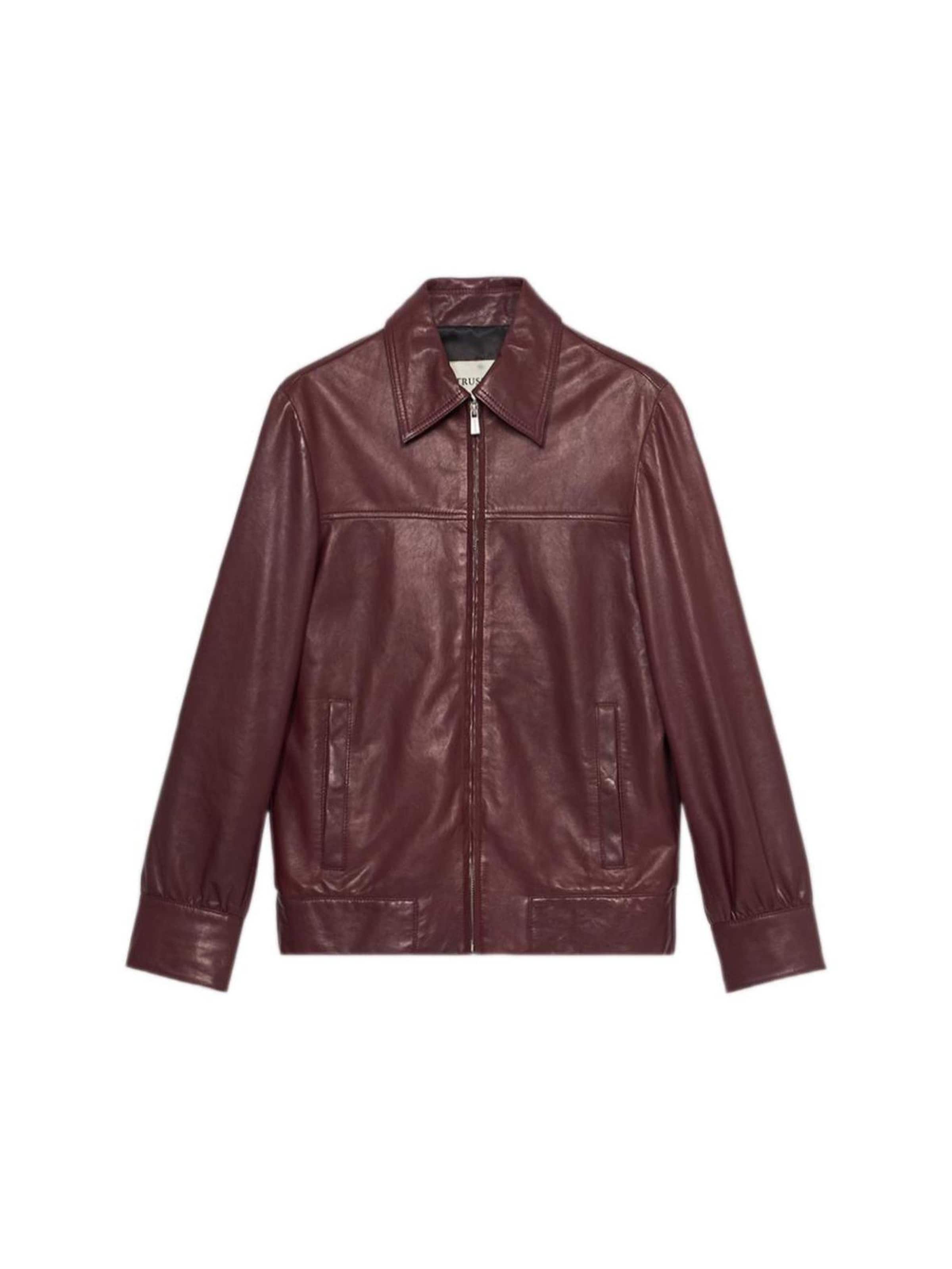 Giacca di mezza stagione in XXS Trussardi di colore marrone scuro, Visualizzazione prodotti
