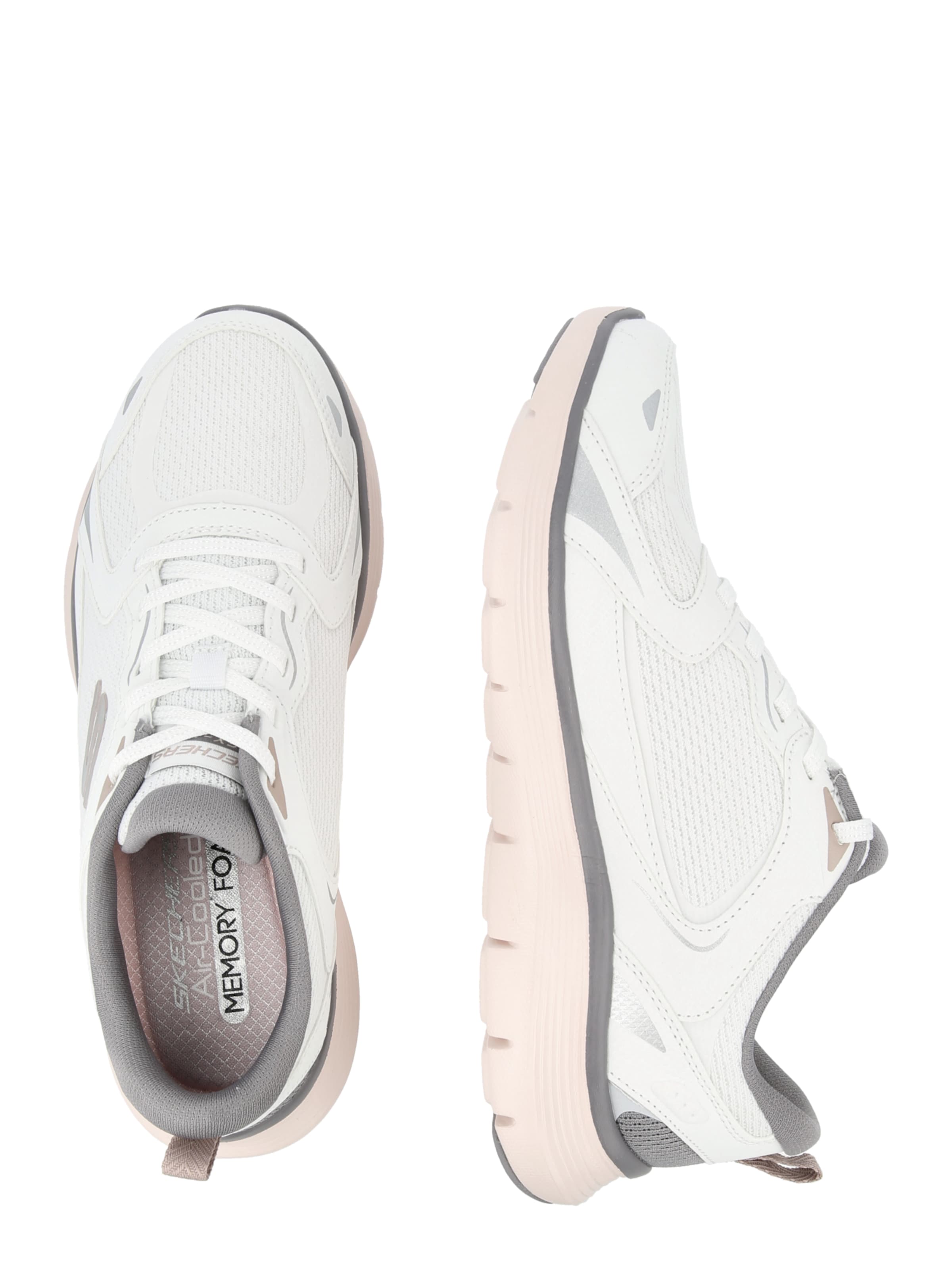 balts SKECHERS Skriešanas apavi 'FLEX APPEAL 5.0'