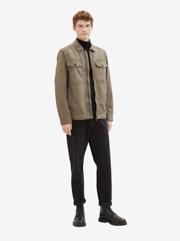 TOM TAILOR Between-Season Jacket in Green