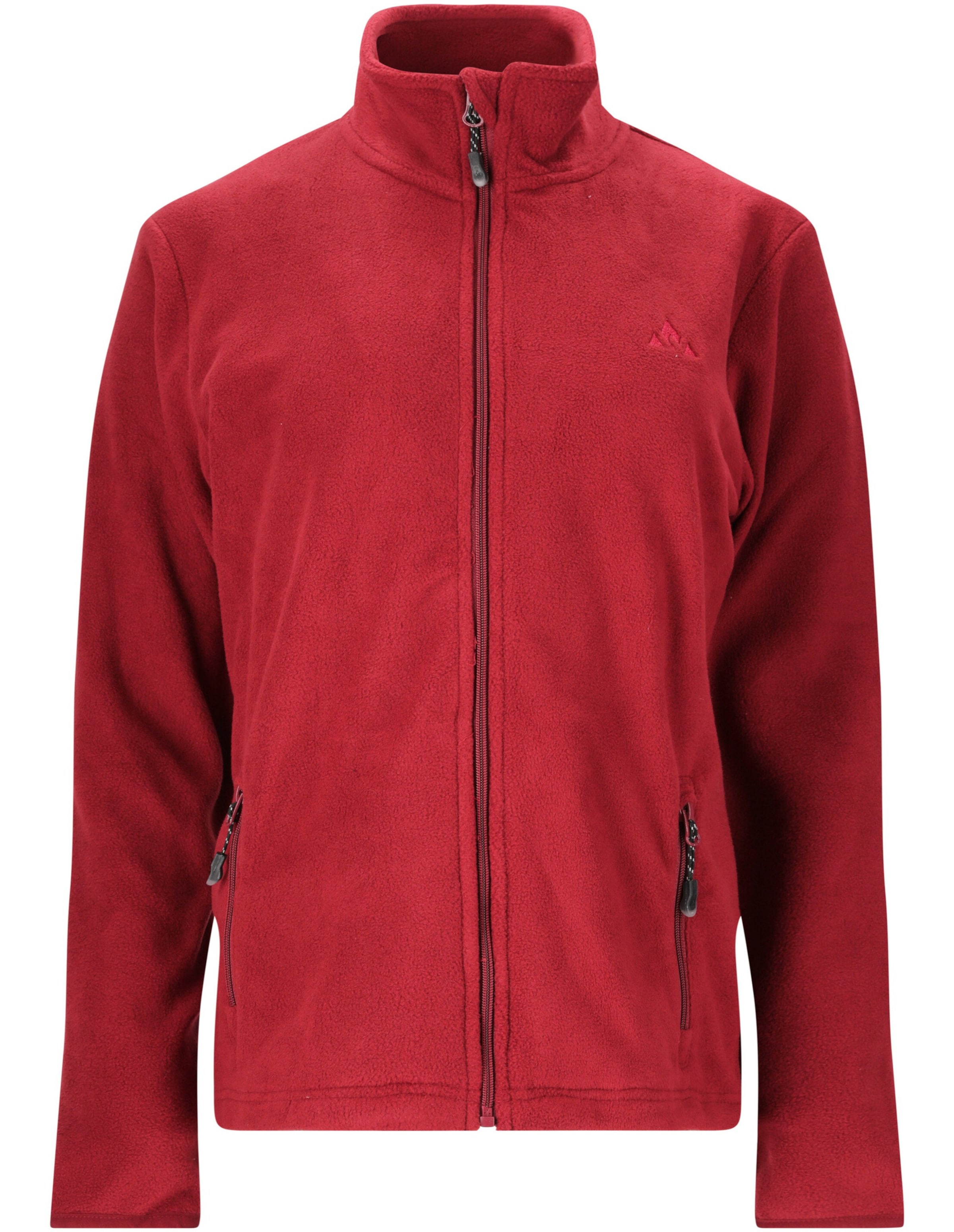 Whistler Fleecejacke 'Cocoon' in Rot: Vorderseite