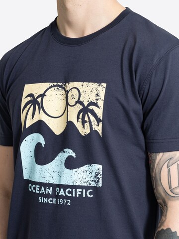 Ocean Pacific Футболка 'Froth' в Синий