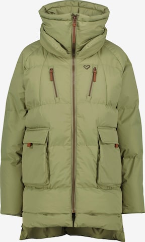 Alife and Kickin Performance Jacket in Green: front