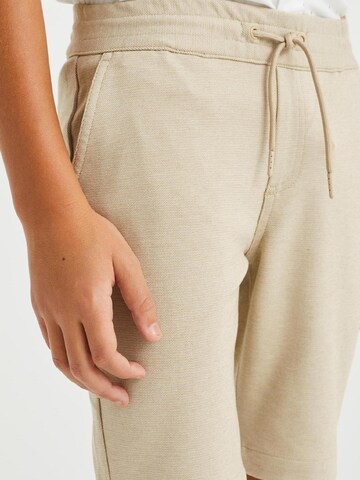 Slimfit Pantaloni de la WE Fashion pe bej