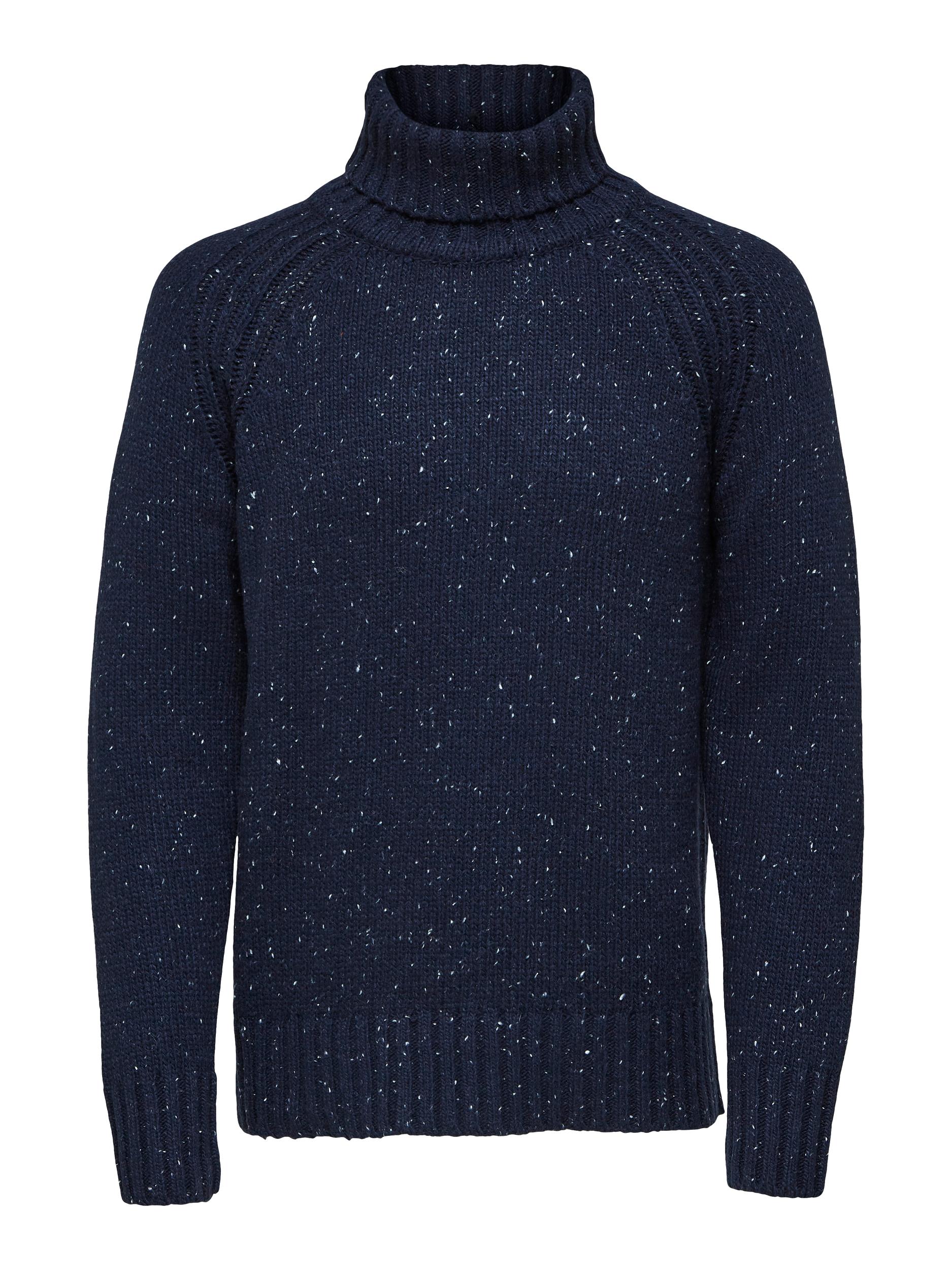 SELECTED HOMME Pullover Dean in Navy 