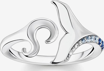 Thomas Sabo Ring in royalblau / hellblau / silber / transparent, Produktansicht