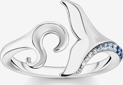 Thomas Sabo Ring in Royal blue / Light blue / Silver / Transparent, Item view