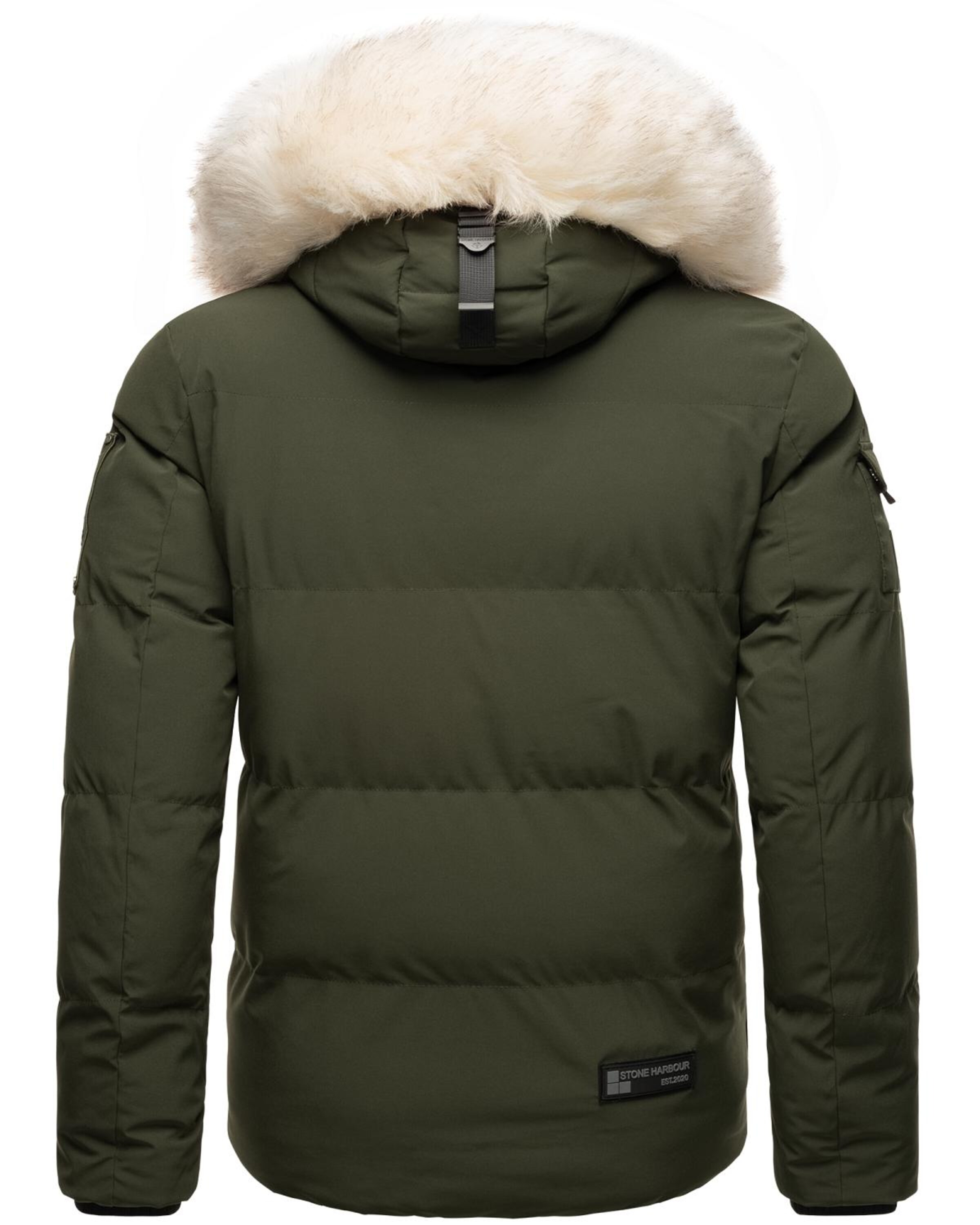 Veste d’hiver 'Halvaar' STONE HARBOUR en vert