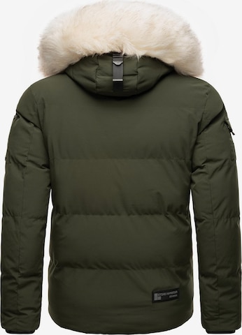 Veste d’hiver 'Halvaar' STONE HARBOUR en vert