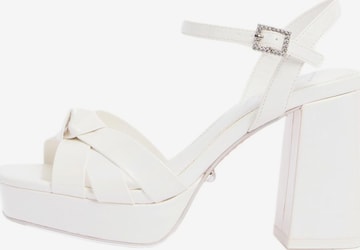Sandales Lipsy en blanc : devant