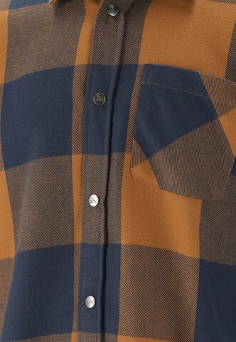 Whistler Regular fit Athletic Button Up Shirt 'Vecna' in Brown