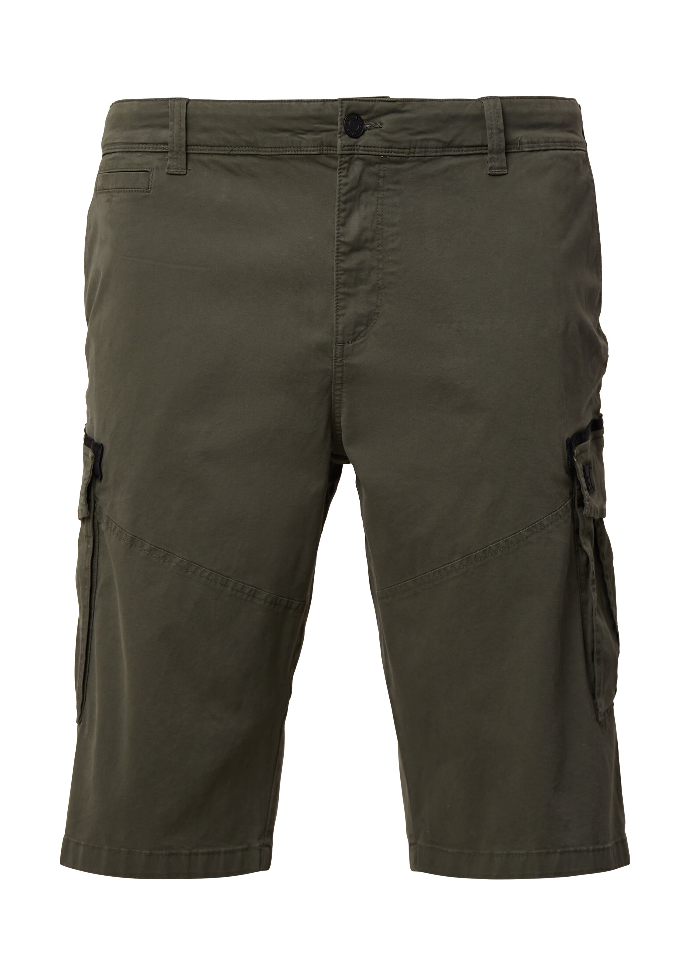 s.Oliver Regular Hose 'File' in Grün: Vorderseite