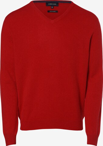 Pull-over Andrew James en rouge : devant