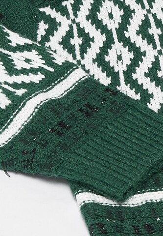 Jalene Knit Cardigan in Green