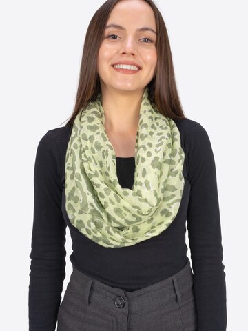 Seasons of April Tube Scarf 'Kiwi' in Green