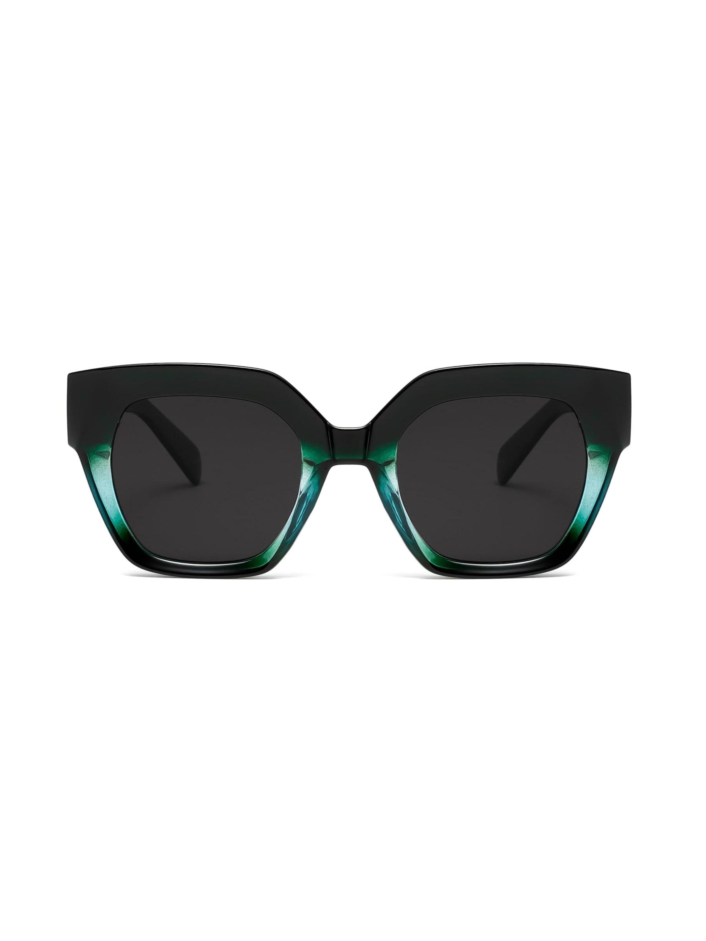 Lunettes de soleil 'Cat Eye Aglaia' AVANT-GARDE PARIS en vert : devant