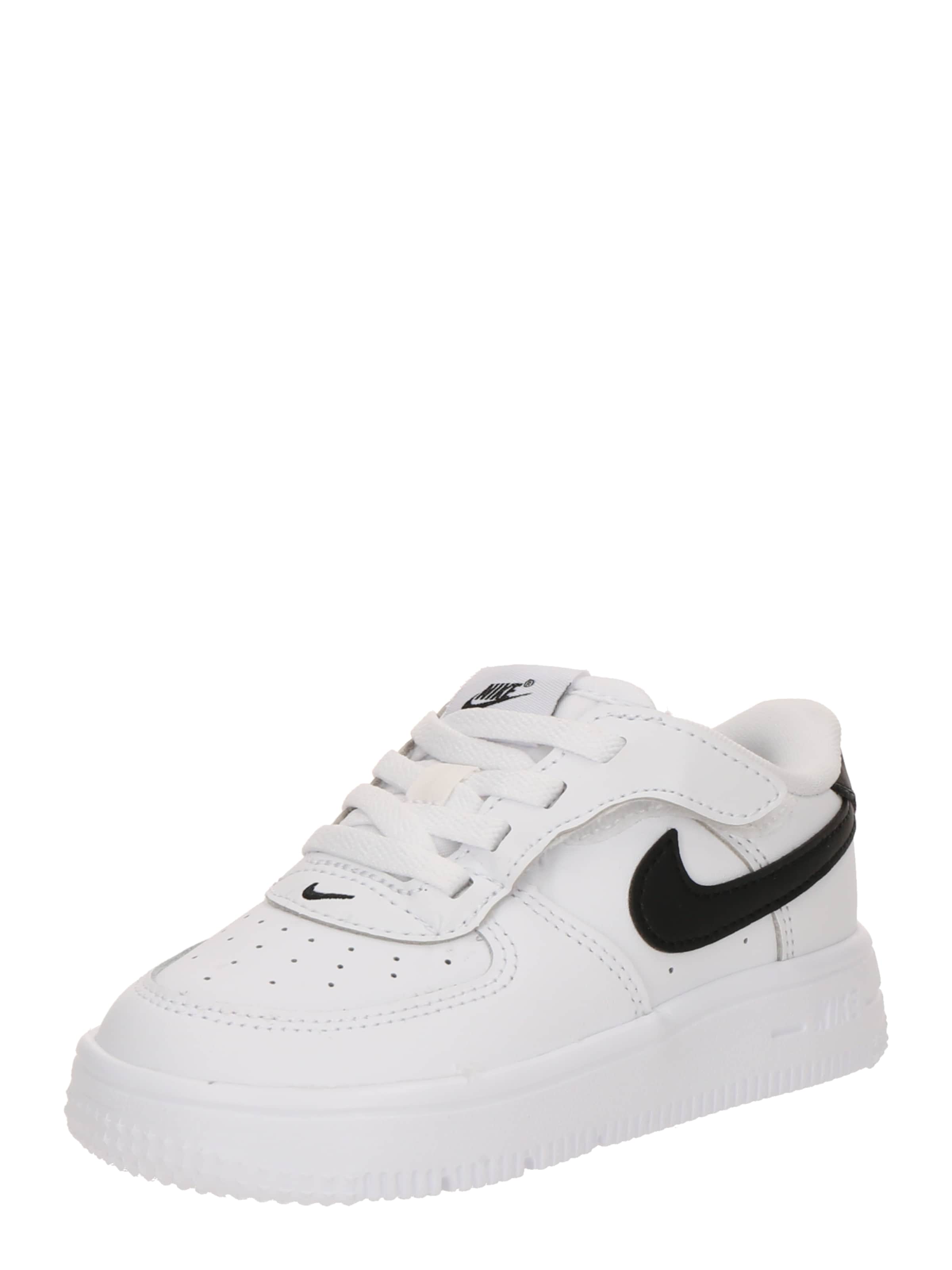 Baskets 'FORCE 1' Nike Sportswear en blanc : devant