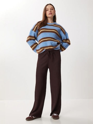 Wide leg Pantaloni 'Hose' di Happiness İstanbul in marrone