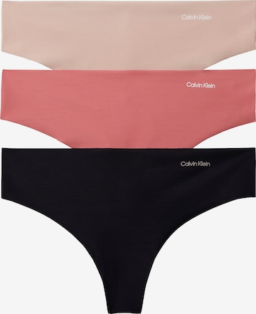 Calvin Klein Underwear Regular String 'Invisibles' in Oranje: voorkant