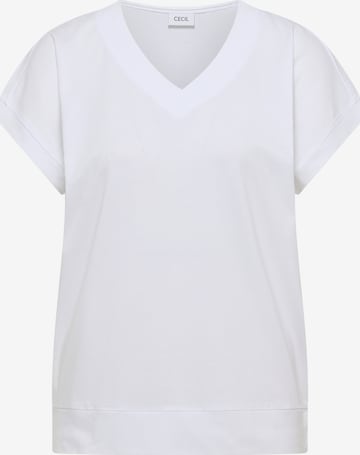 CECIL Shirt in Weiß: Vorderseite