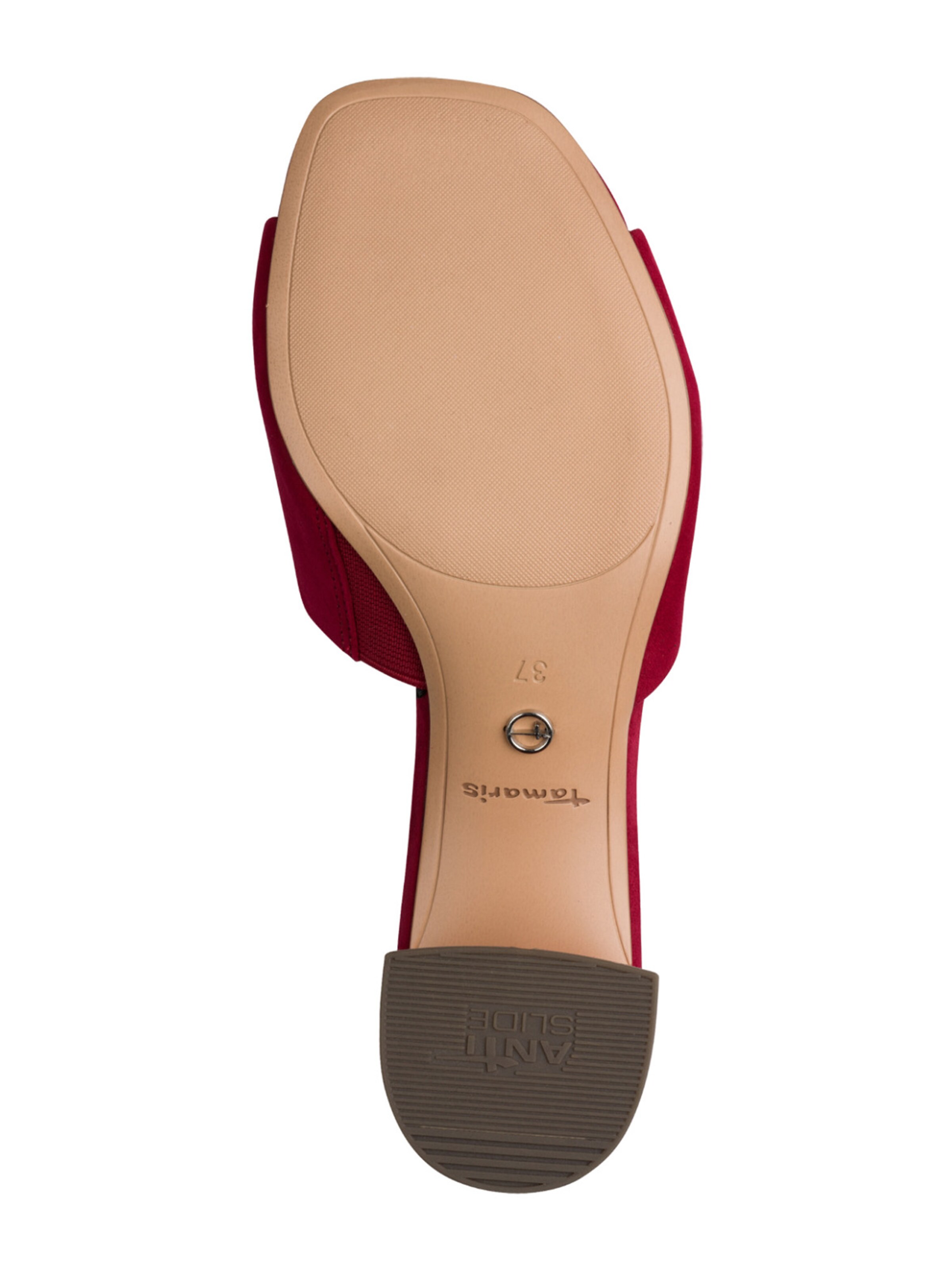 Tamaris Nizki natikači | rdeča barva