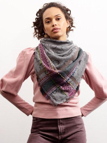 CODELLO Shawl in Grey