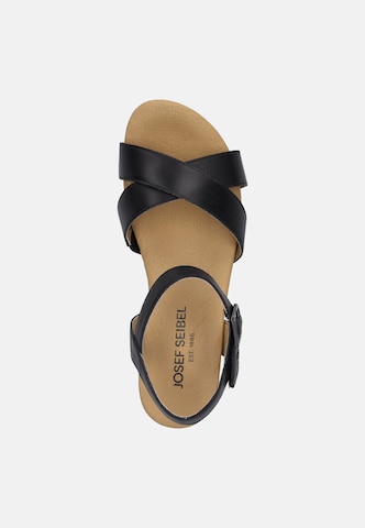 JOSEF SEIBEL Sandals 'Fleur 05' in Black