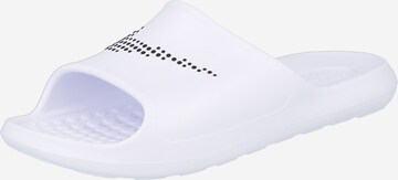 Scarpe da spiaggia / da bagno 'VICTORI ONE SHOWER SLIDE' di Nike Sportswear in bianco: frontale