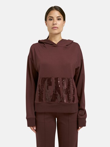 Milano Italy Sweatshirt in Brown: front