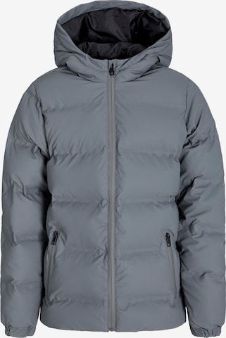 Jack & Jones Junior Winter Jacket in Grey: front