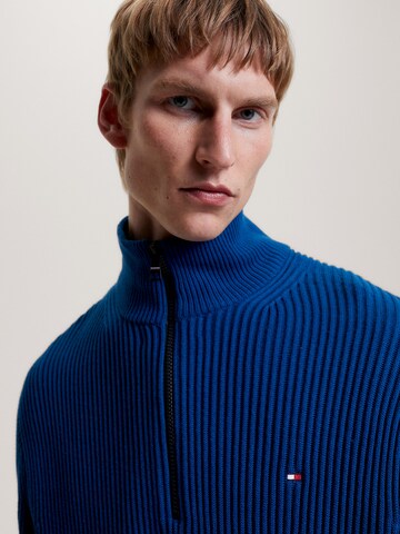 TOMMY HILFIGER Pullover in Blau