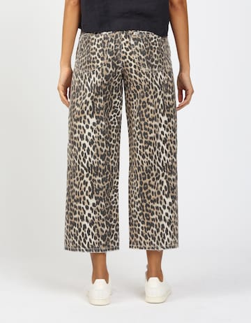 Gang Wide Leg Jeans in Beige