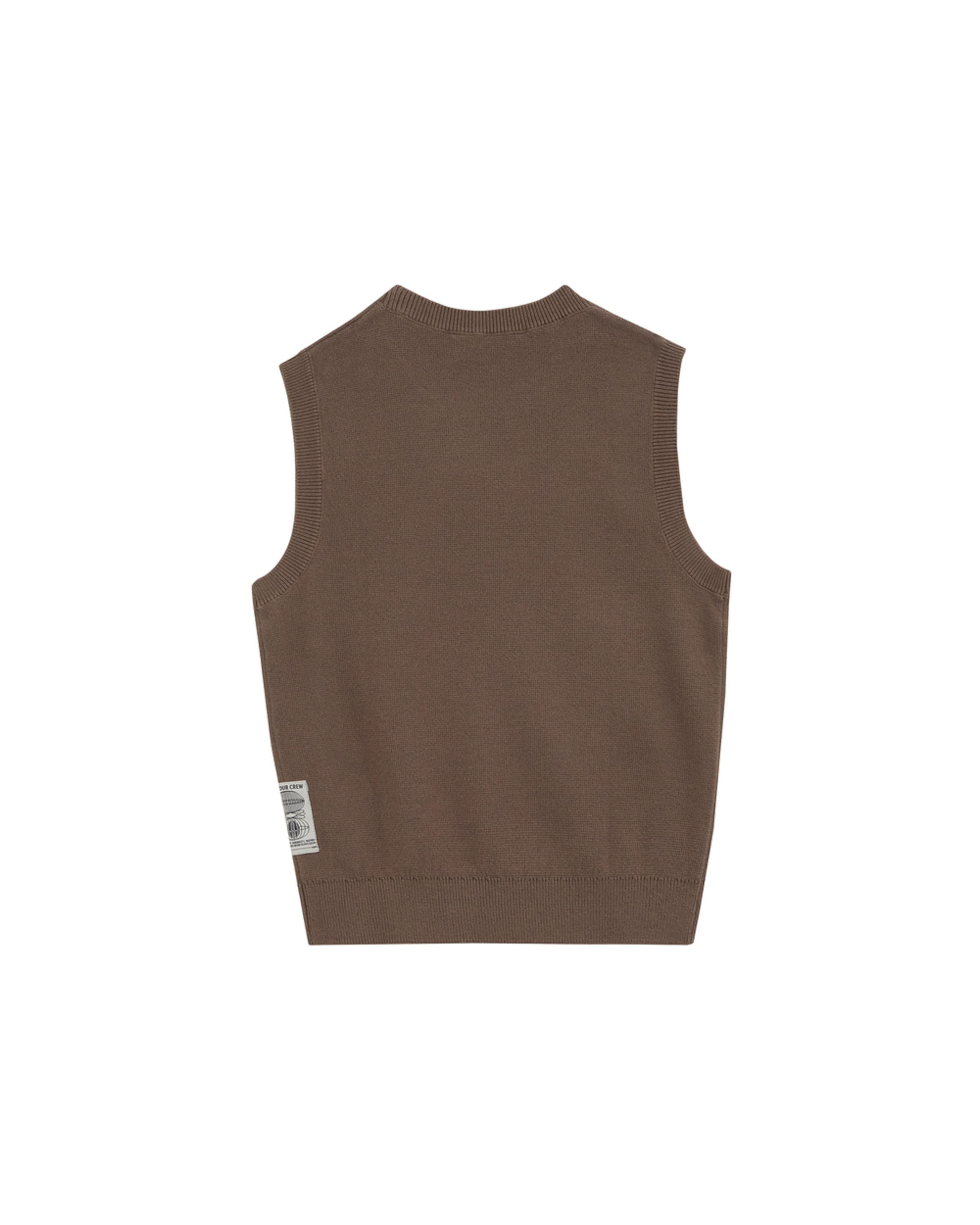 WE Fashion Pullunder in Braun