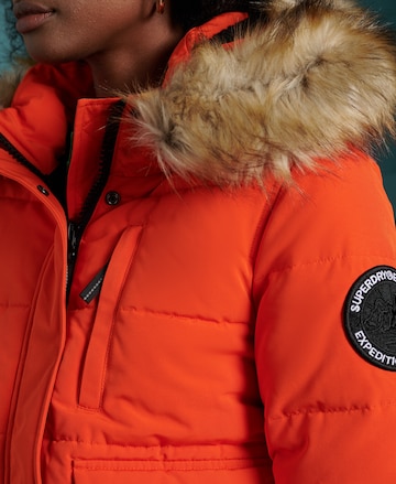 Superdry Winterjas 'EVEREST BOMBER' in Oranje