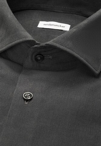 SEIDENSTICKER Regular fit Button Up Shirt in Grey