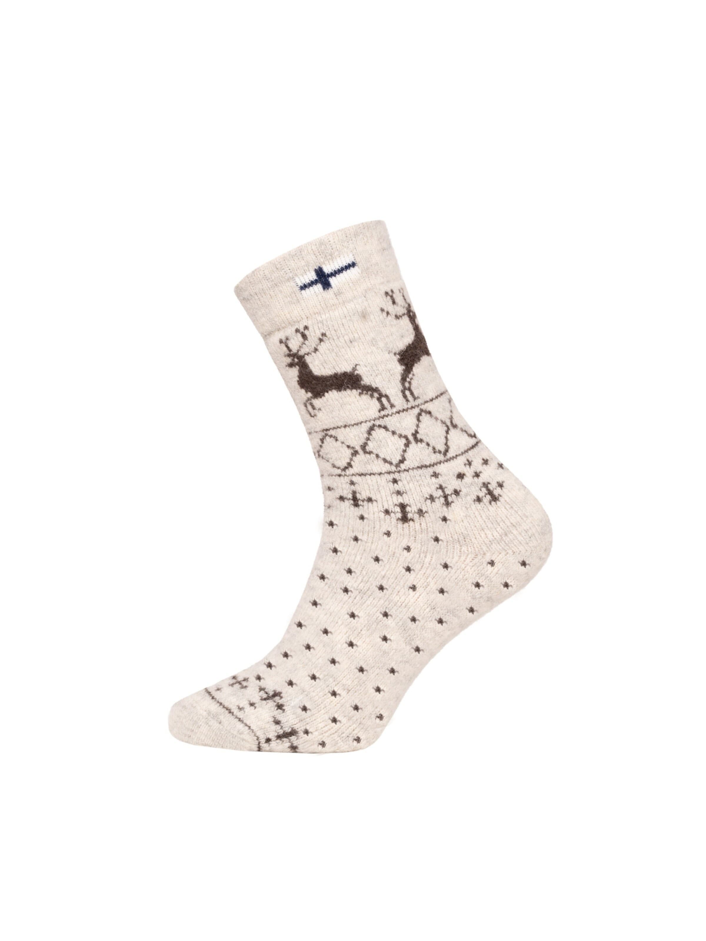 HomeOfSocks Socken 'HOS805'‌‌‌‌‌‌ in Beige: Vorderseite