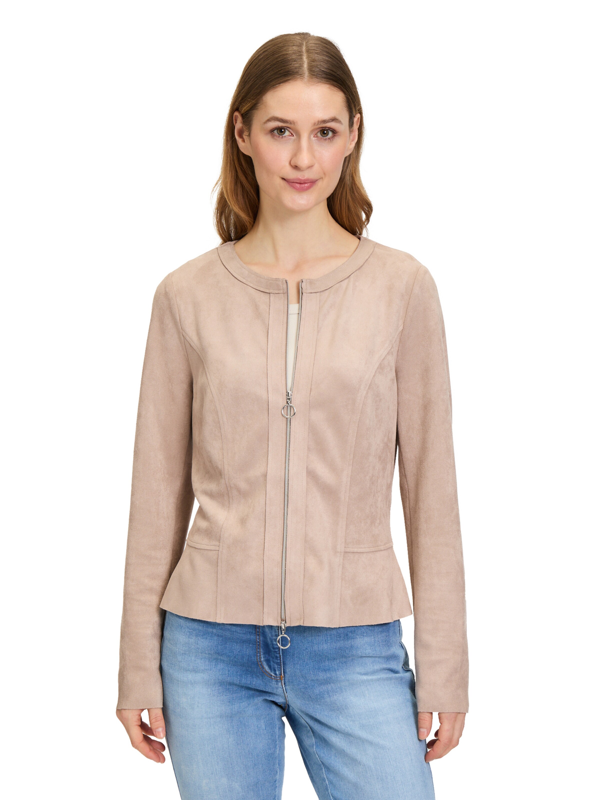 Betty Barclay Blazer in Beige: front