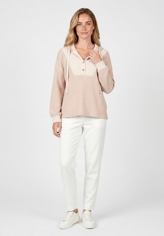 Sweat-shirt usha BLUE LABEL en beige