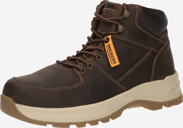 Dockers by Gerli Snørestøvler i brun: forside