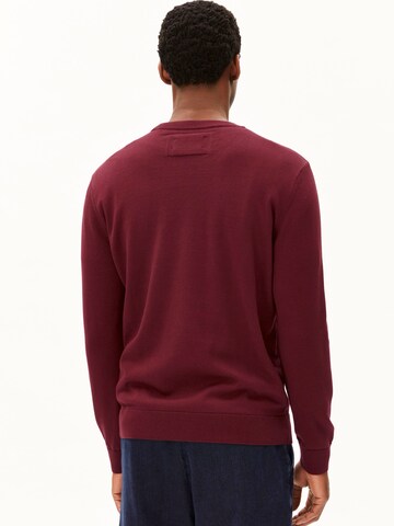 ARMEDANGELS Sweater 'LOUKAA' in Red