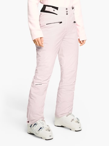 ZIENER Regular Funktionshose in Pink