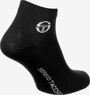 Sergio Tacchini Athletic Socks in Black