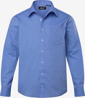 Men Plus Business shirt in Blue: front