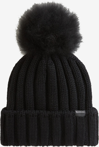 Bonnet Woolrich en noir : devant
