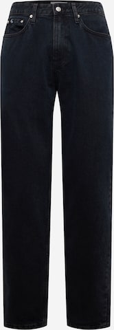 Calvin Klein Jeans تابيرد جينز بلون أزرق: الأمام