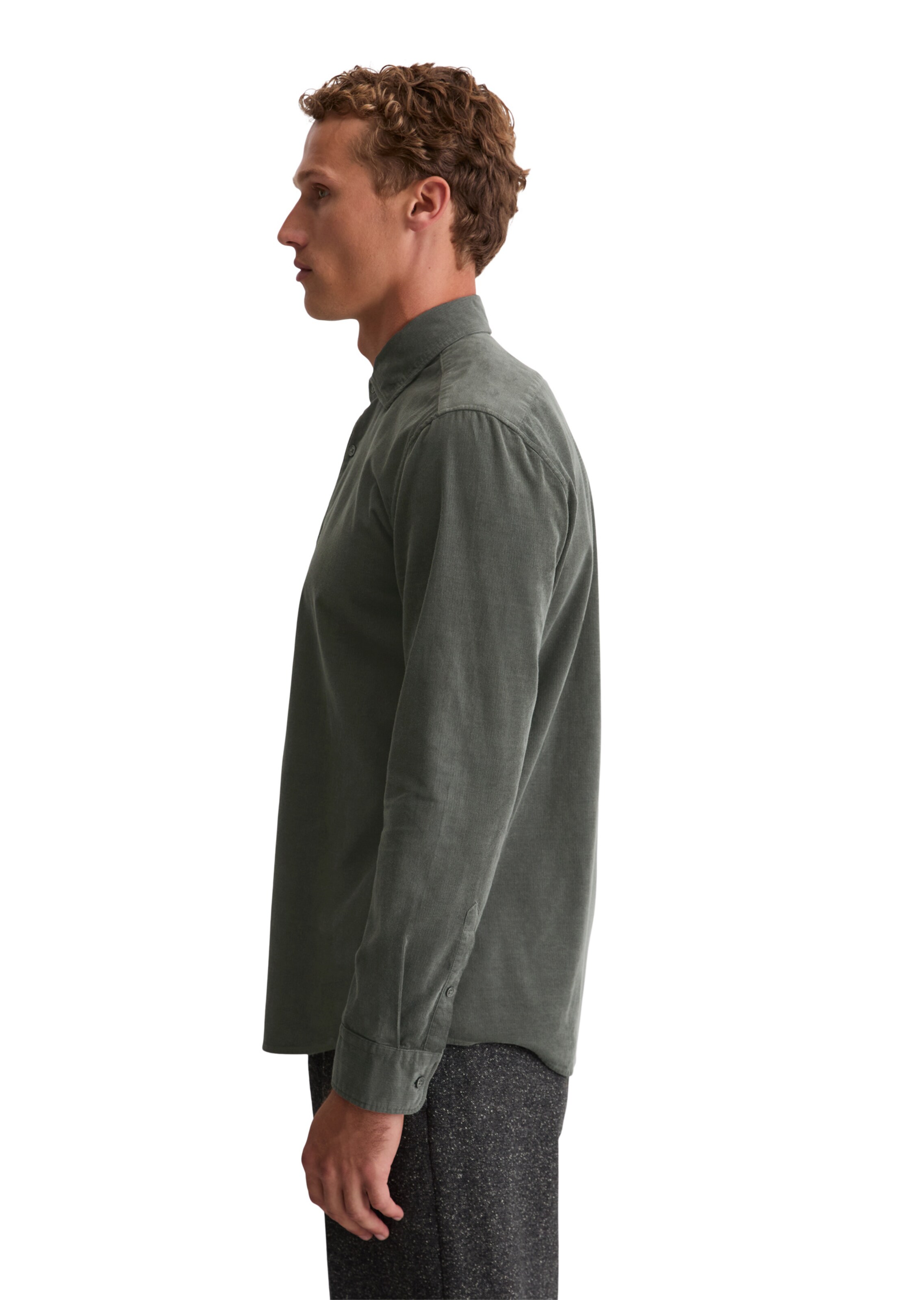 Marc O'Polo Regular Fit Hemd in Grün
